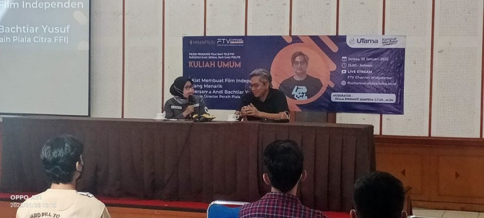 Kuliah Umum Film Independen bersama Andi Bachtiar Yusuf