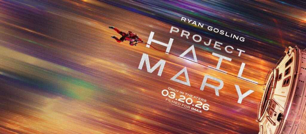a film poster for project hail mary